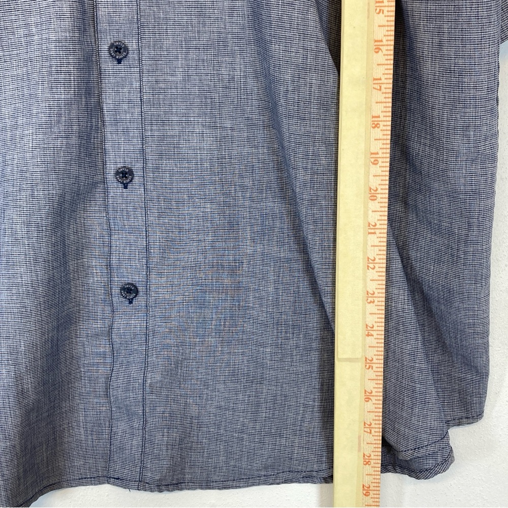 Orvis Classic Performance Men's XXL Fishing Shirt Blue Short Sleeve Button Up - Picture 6 of 16